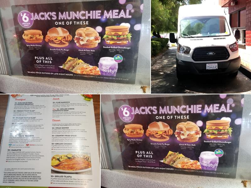 Jack In The Box Menu