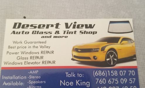 Desert View Auto Glass & Tint Shop