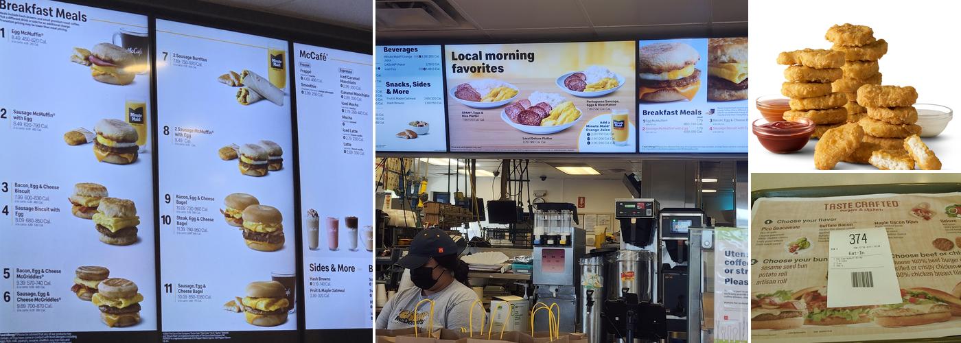 McDonald's Menu