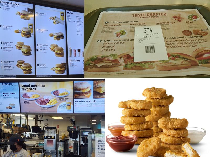 McDonald's Menu