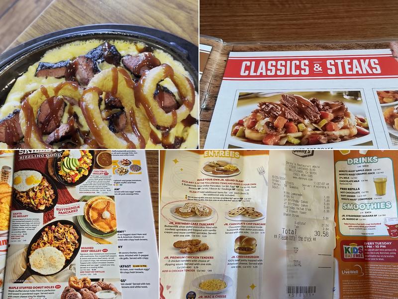 Denny's Menu