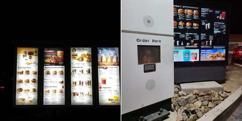 McDonald's Menu