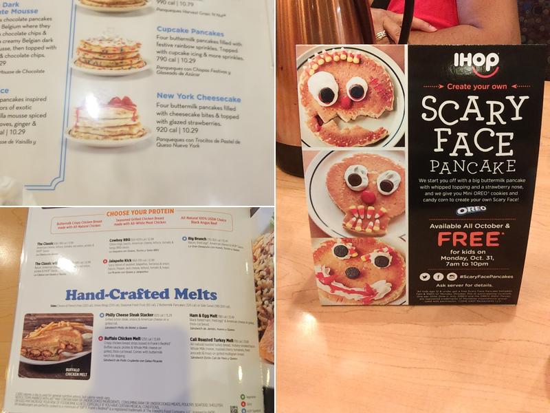 IHOP Menu