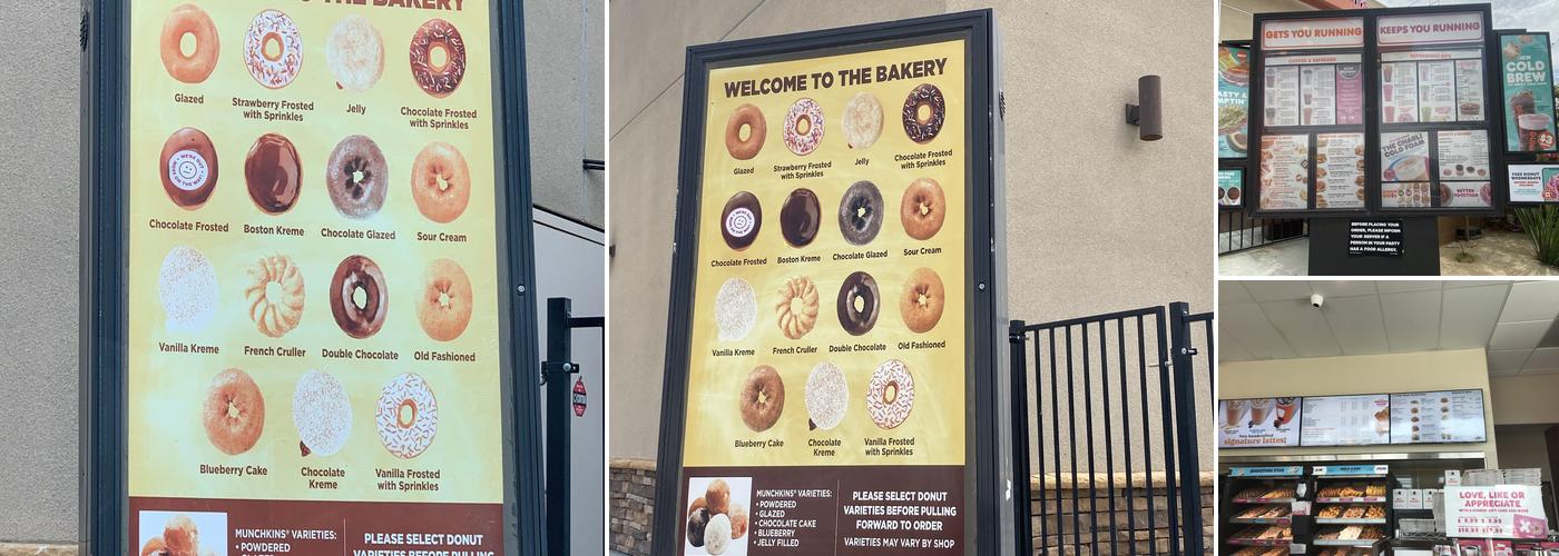 Dunkin' Menu