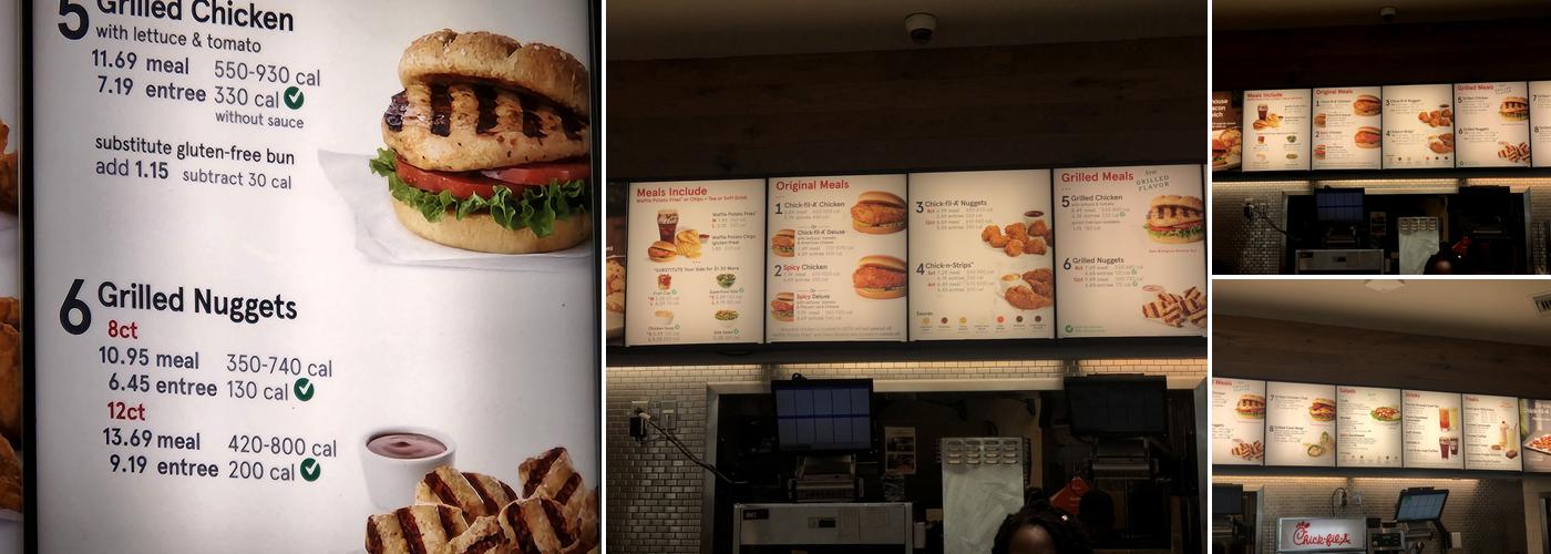 Chick-fil-A Menu