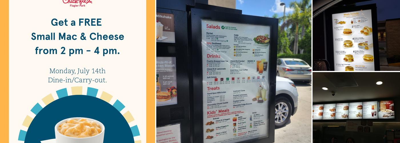 Chick-fil-A Menu