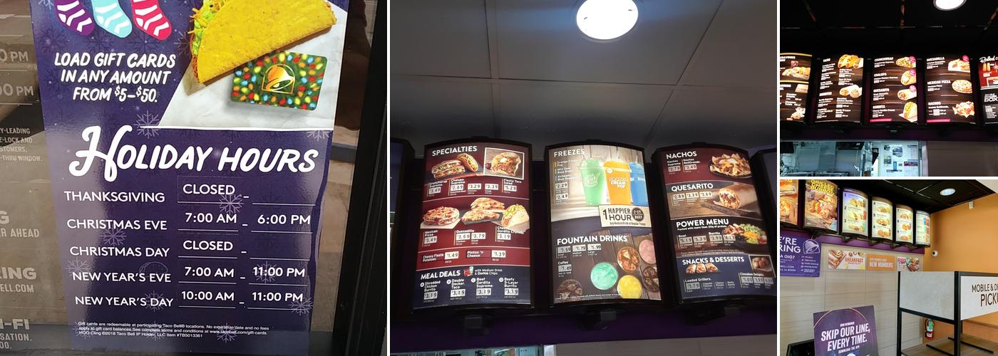 Taco Bell Menu
