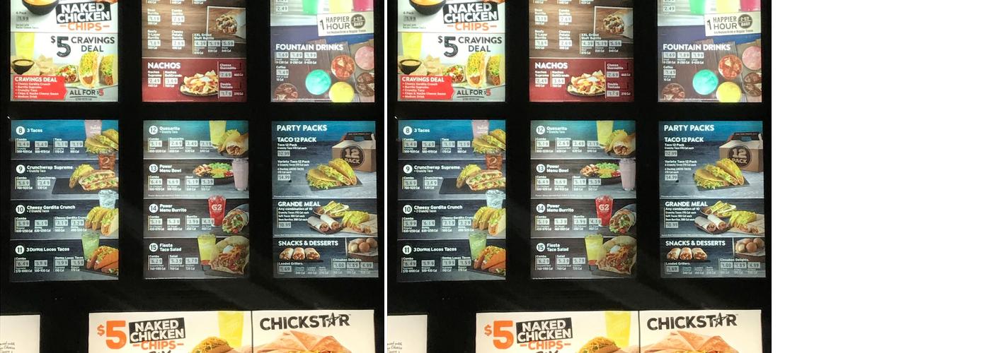 Taco Bell Menu