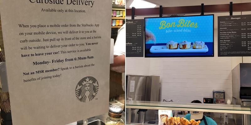 Starbucks Menu