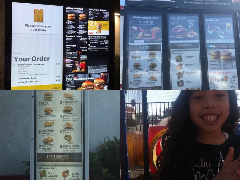 McDonald's Menu