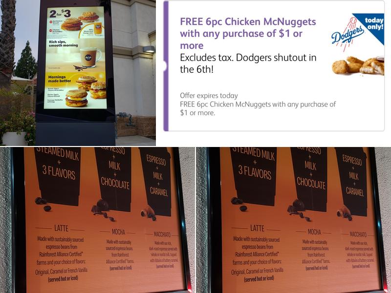 McDonald's Menu