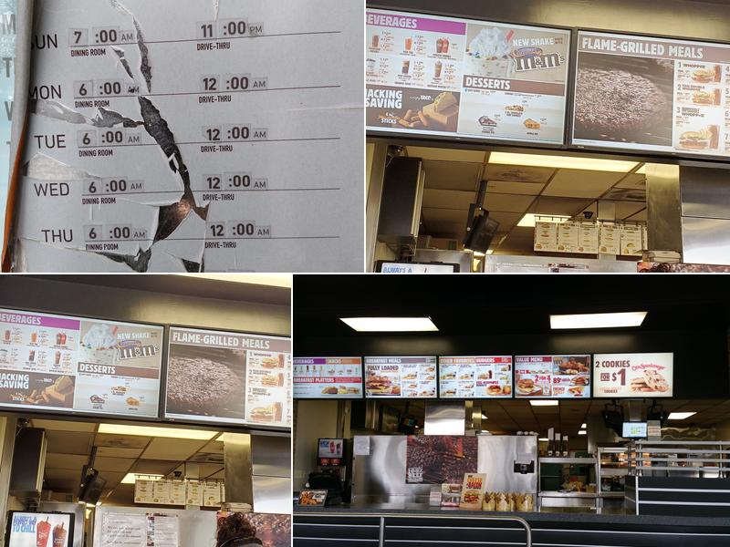 Burger King Menu