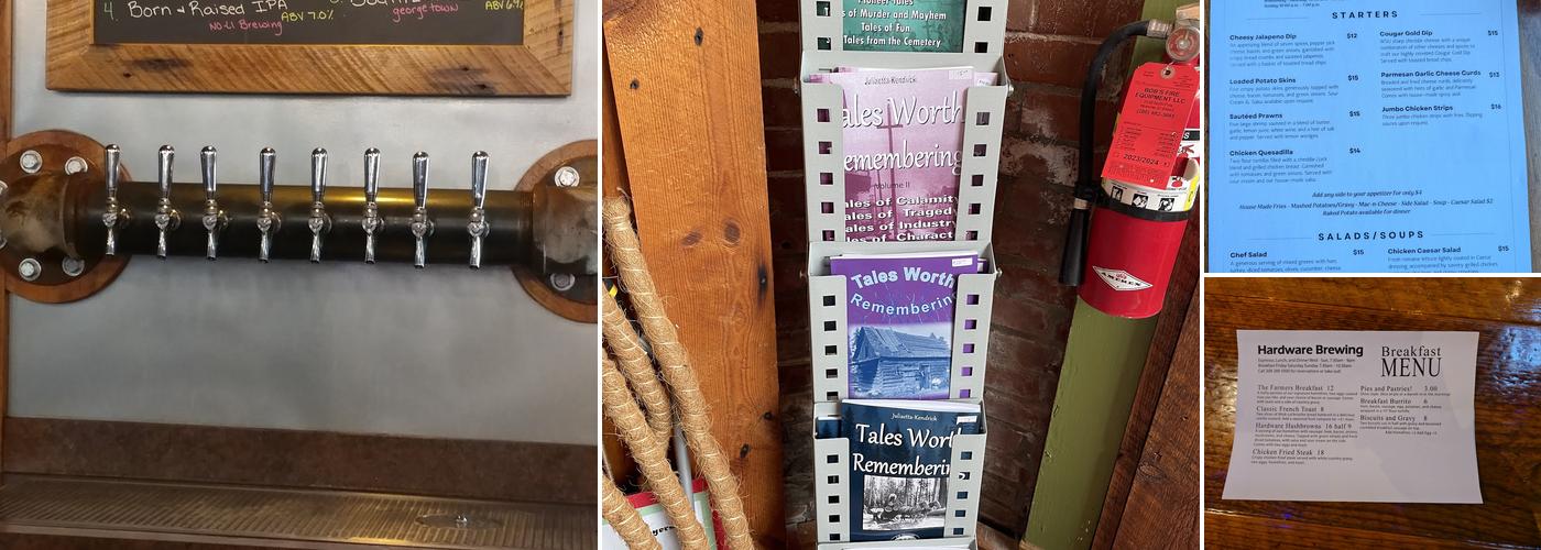 Hardware Brewing Menu