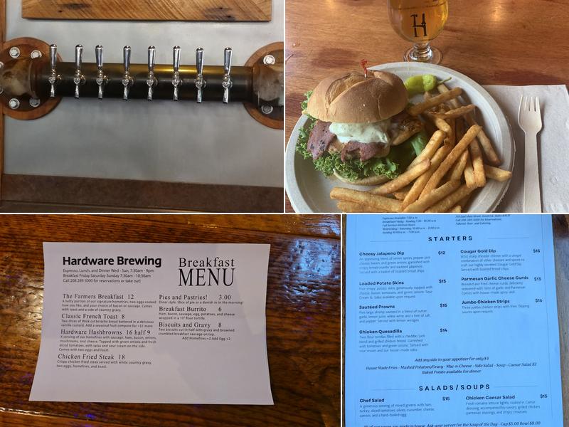 Hardware Brewing Menu