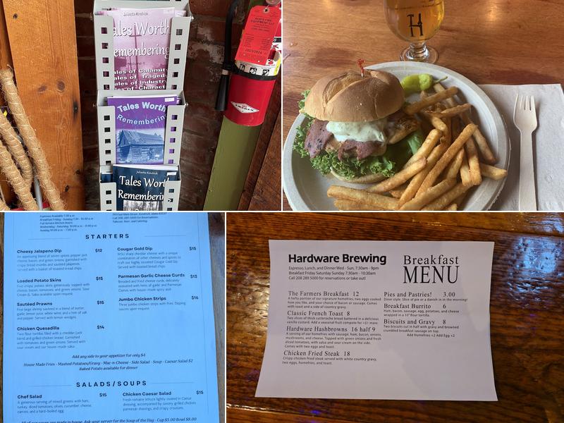 Hardware Brewing Menu