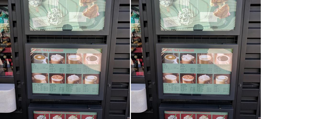 Starbucks Menu