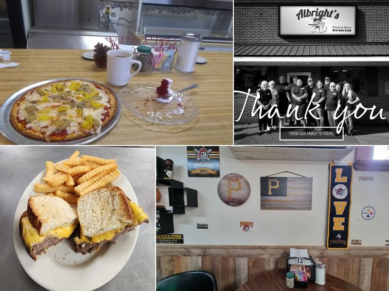 Albright's Pizza & More 316 Grant St, Meyersdale