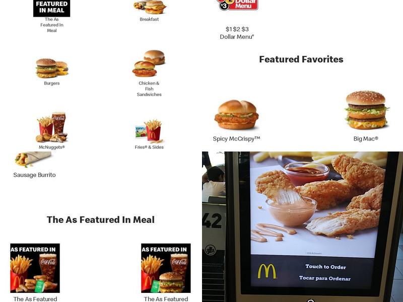 McDonald's Menu