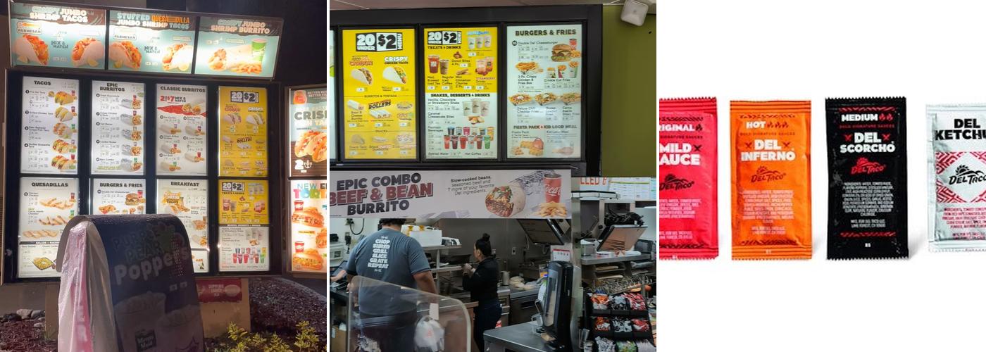 Del Taco Menu
