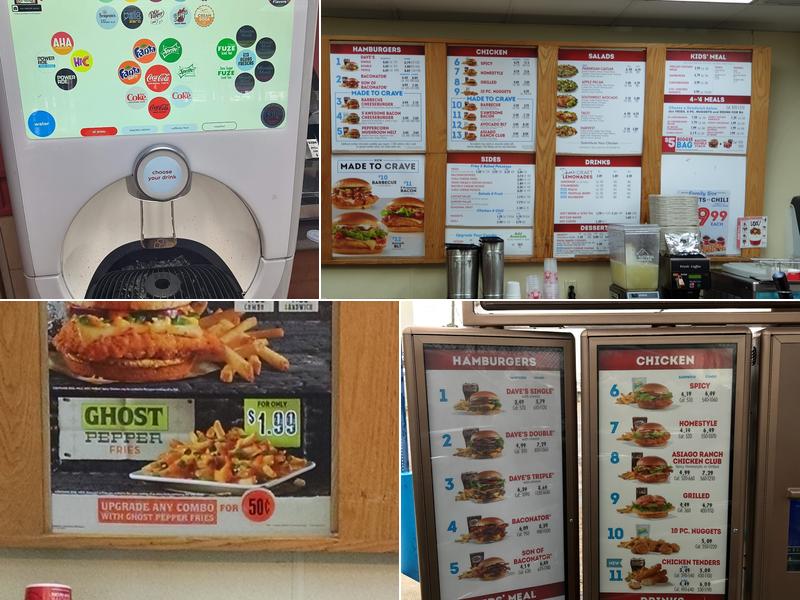 Wendy's Menu