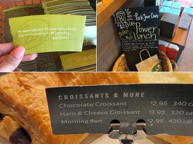 Starbucks Menu