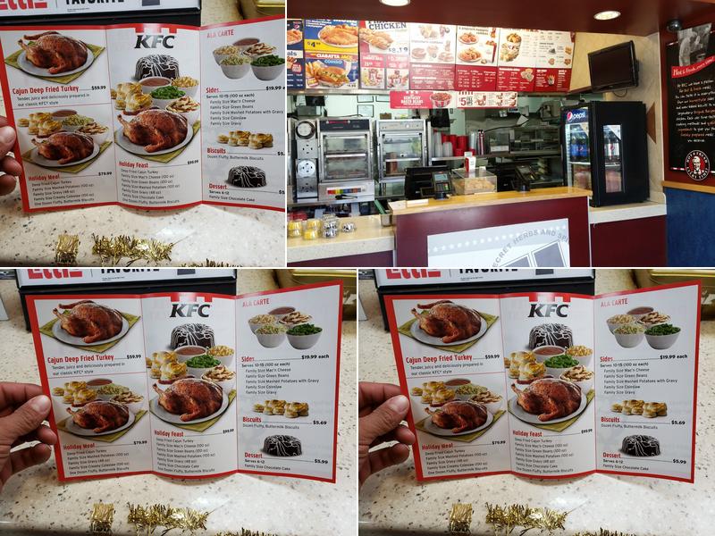 KFC Menu