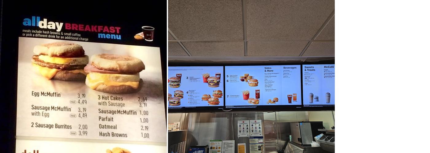 McDonald's Menu