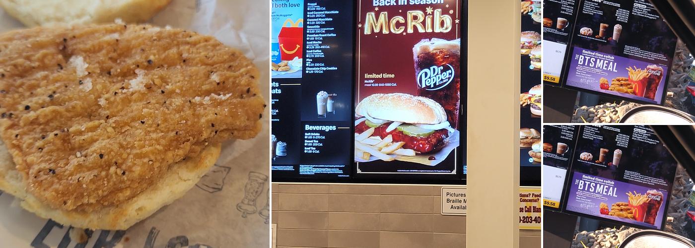 McDonald's Menu