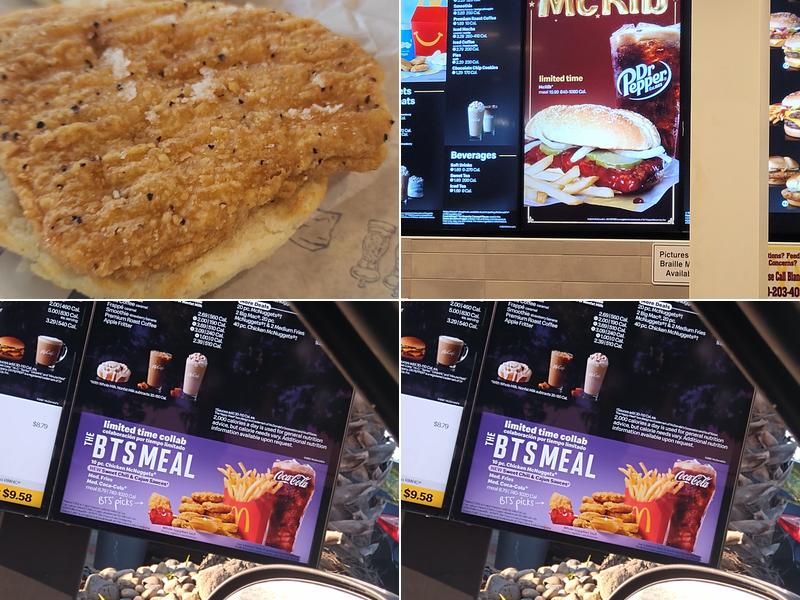 McDonald's Menu