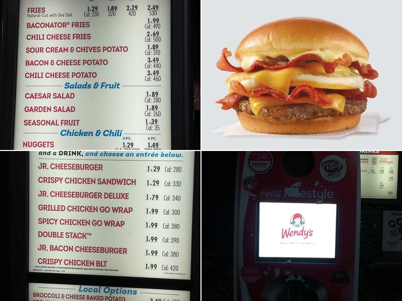Wendy's Menu