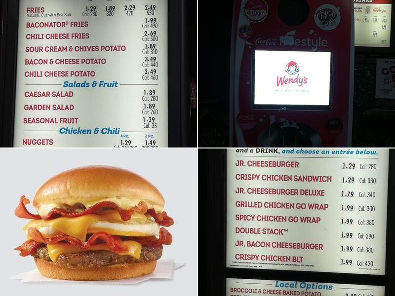 Wendy's Menu