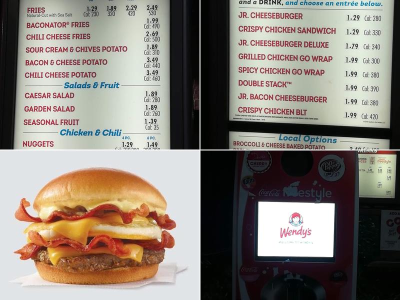 Wendy's Menu