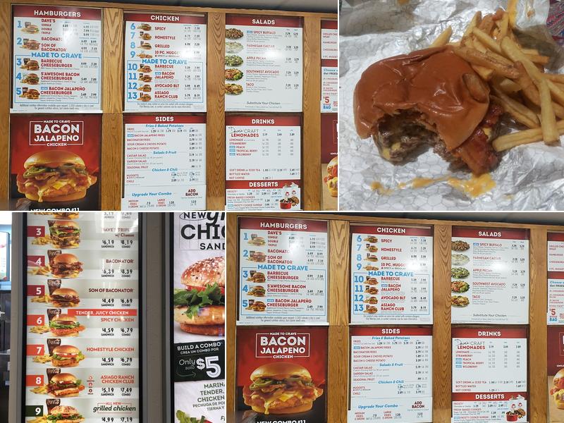 Wendy's Menu