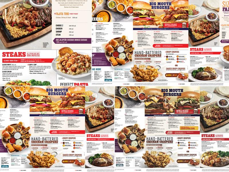 Chili's Grill & Bar Menu
