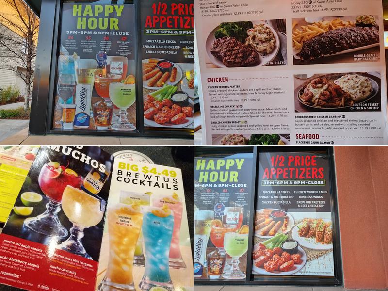 Applebee's Grill + Bar Menu