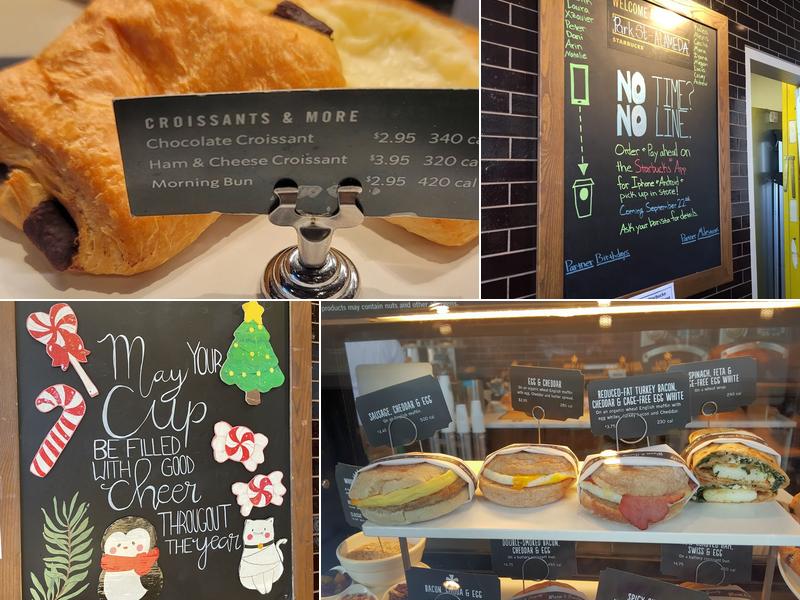 Starbucks Menu