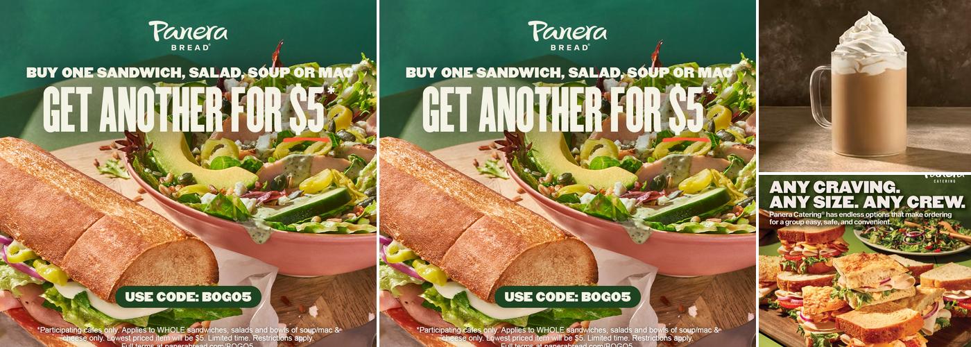Panera Bread Menu