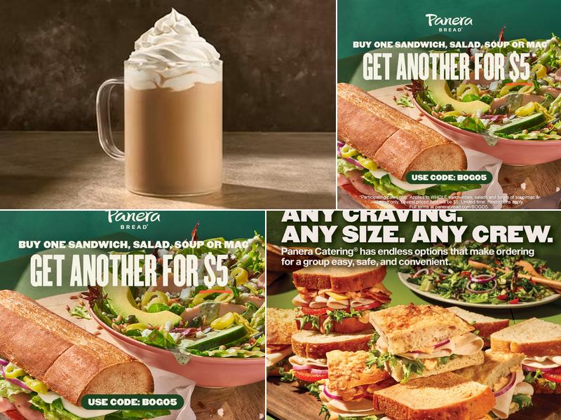 Panera Bread Menu