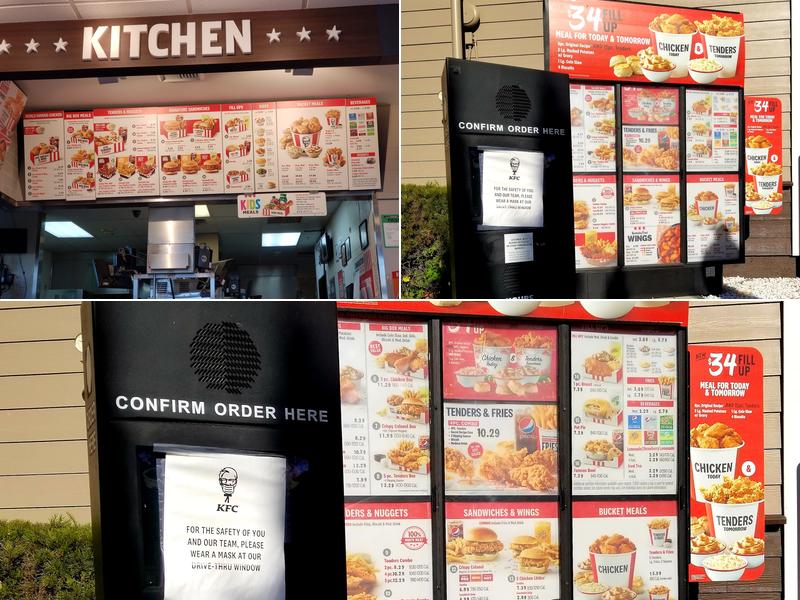 KFC Menu