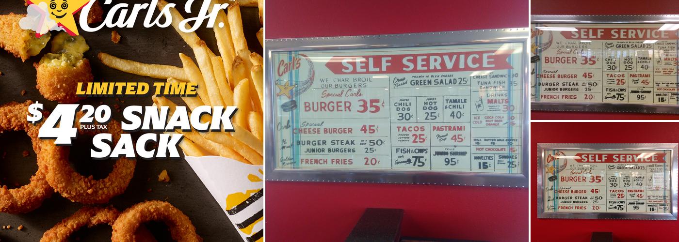 Carl's Jr. Menu