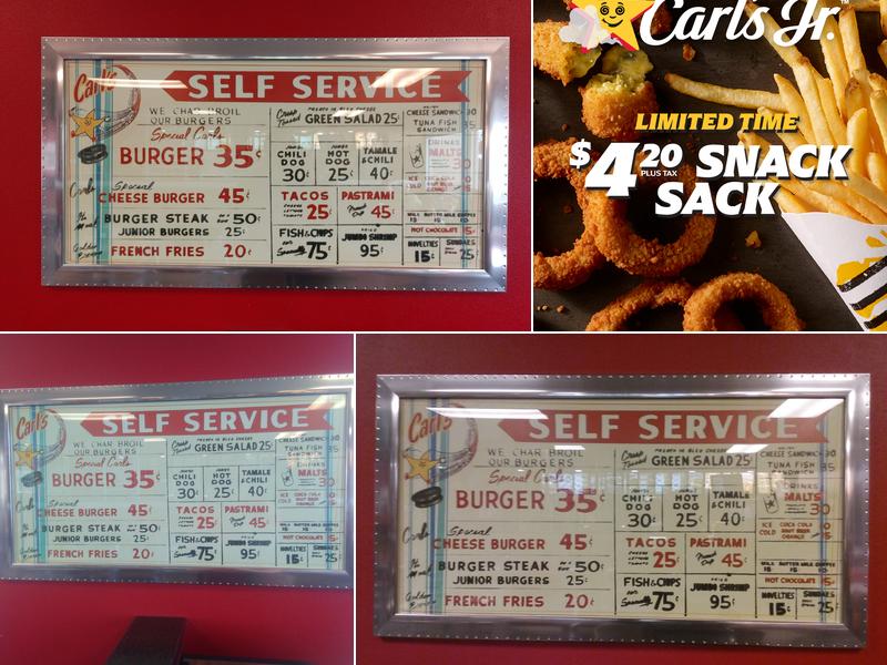 Carl's Jr. Menu