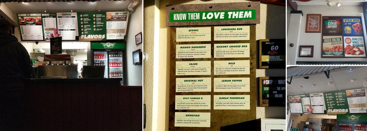 Wingstop Menu