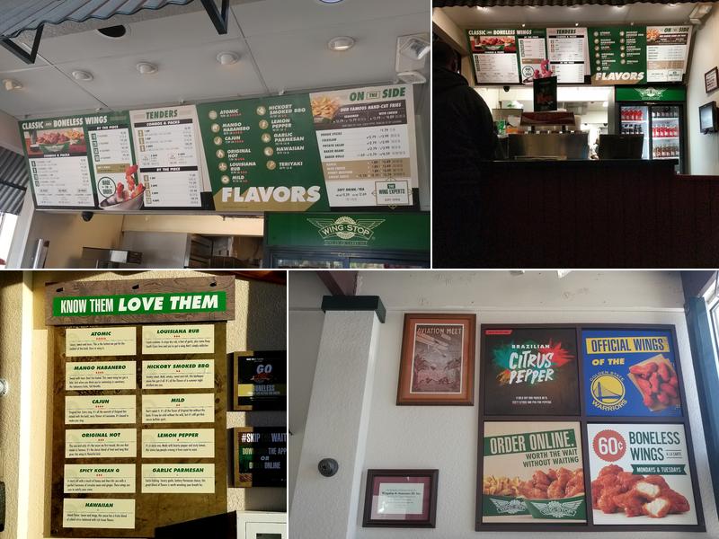 Wingstop Menu