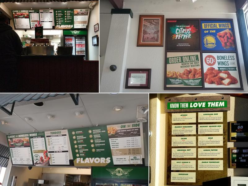 Wingstop Menu