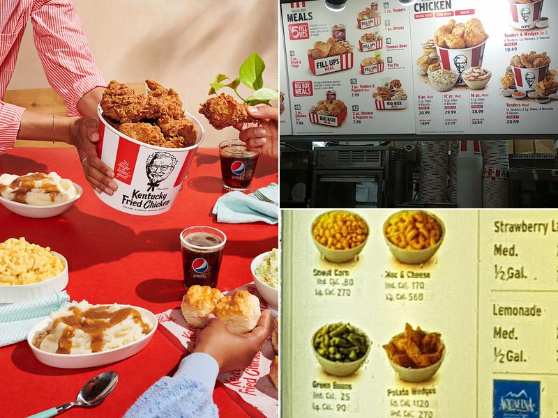 KFC Menu