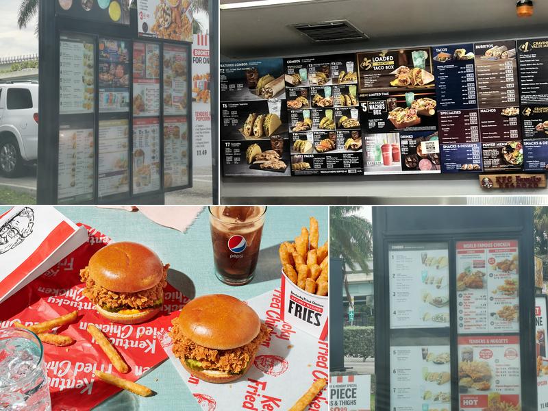 KFC Menu