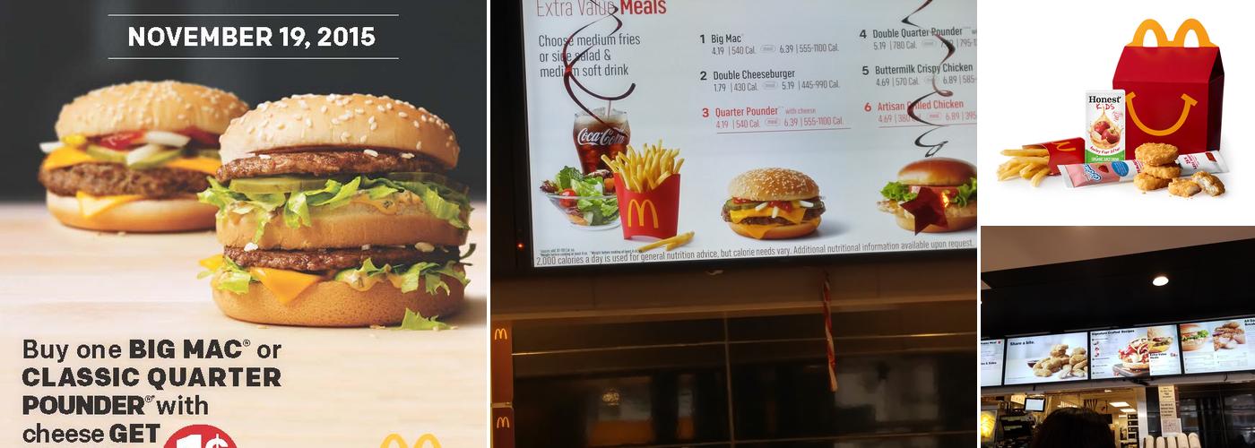 McDonald's Menu
