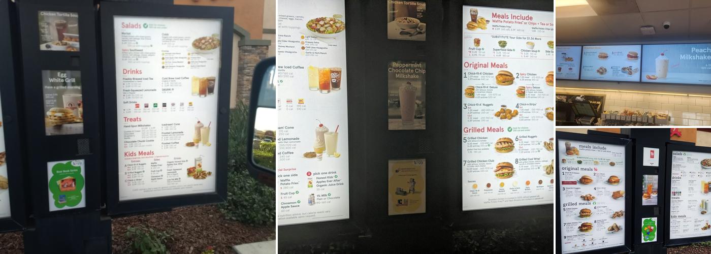 Chick-fil-A Menu