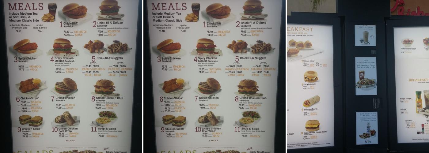 Starbucks Coffee Company Menu