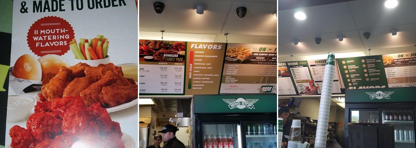 Wingstop Menu